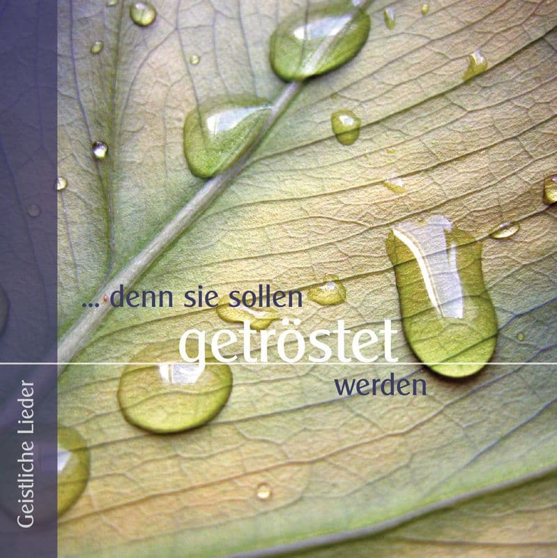 Cover: Denn sie sollen getröstet werden
