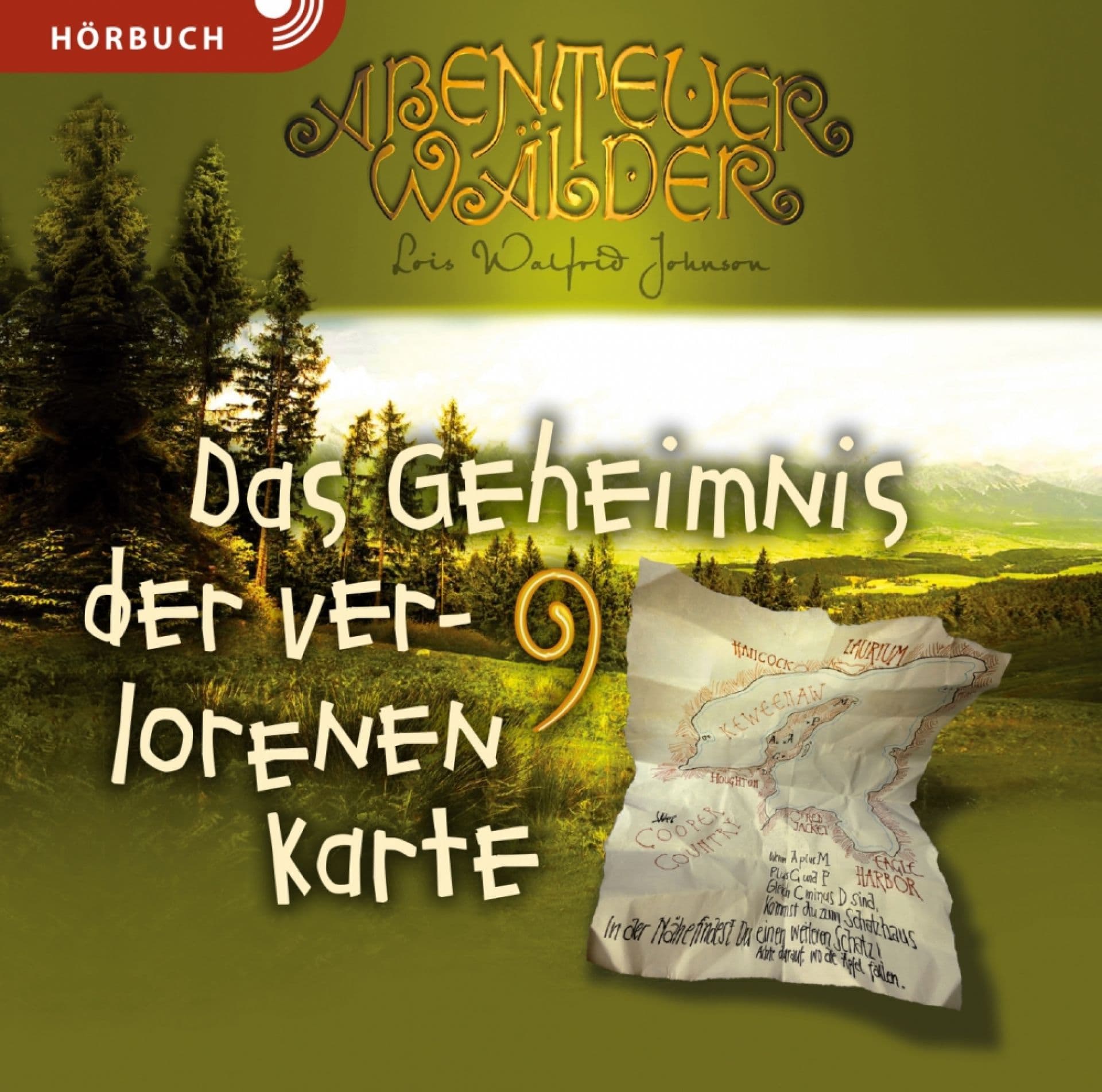 Cover: Abenteuerwälder 9: Das Geheimnis der verlorenen Karte