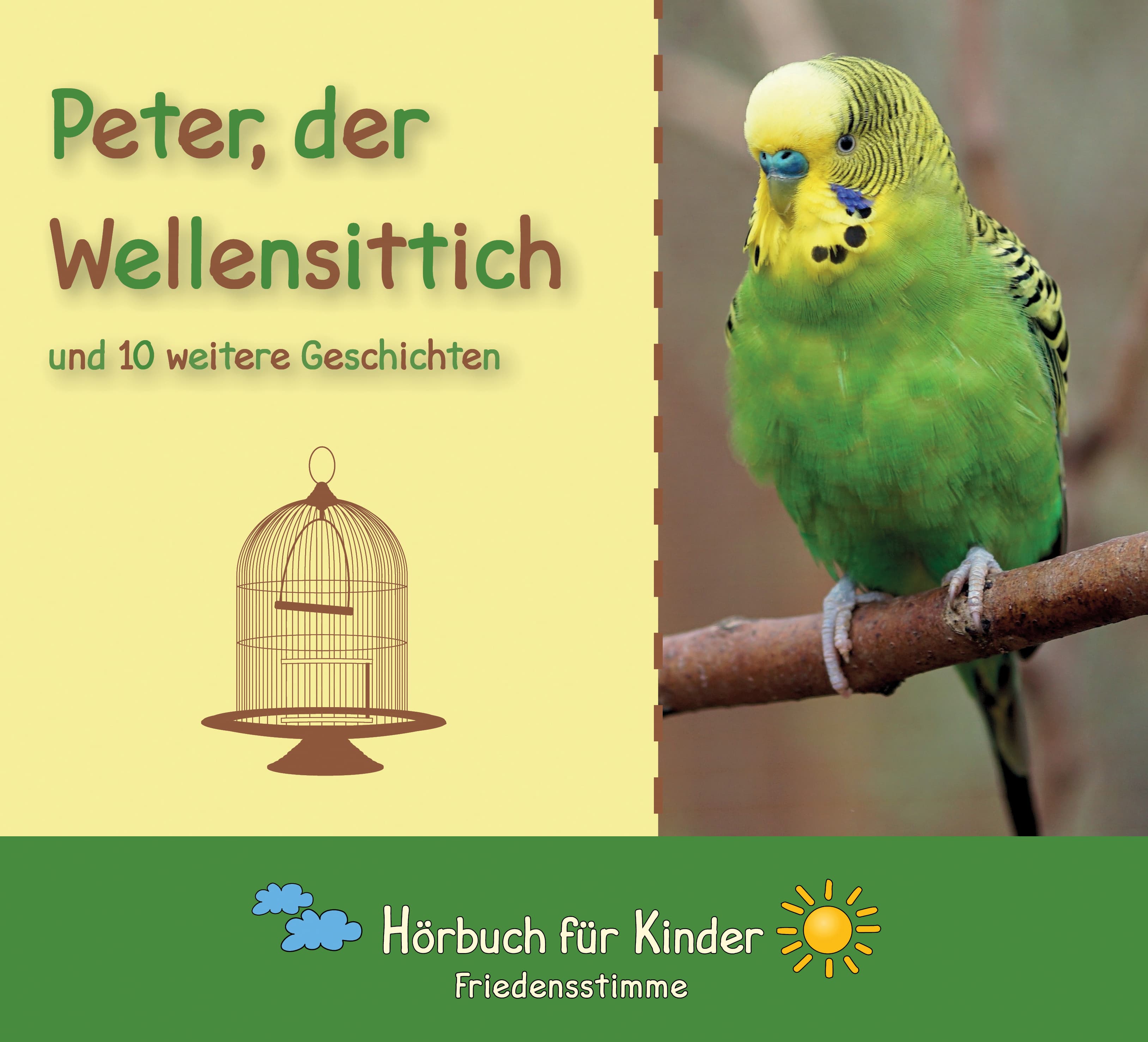 Cover: Peter, der Wellensittich