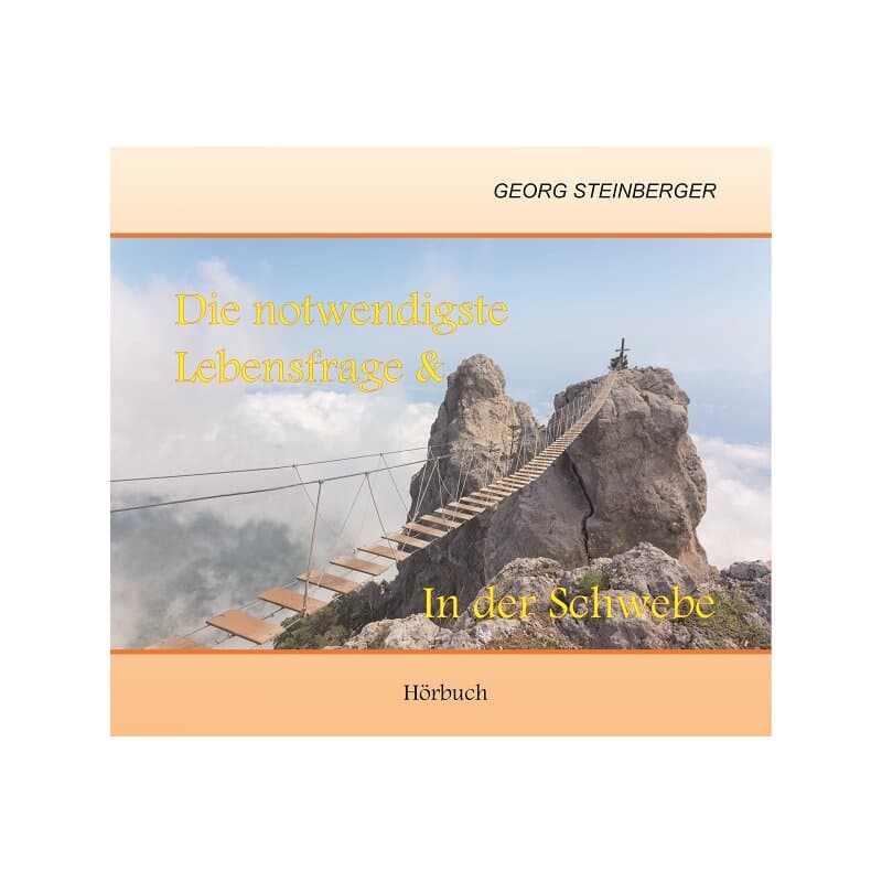 Cover: Die notwendigste Lebensfrage - In der Schwebe