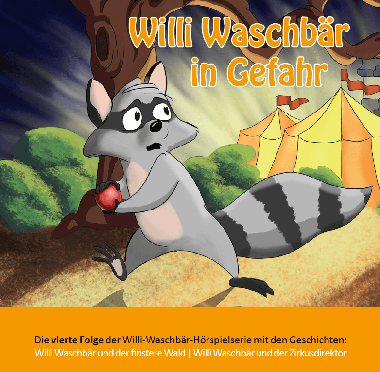 Cover: Willi Waschbär in Gefahr